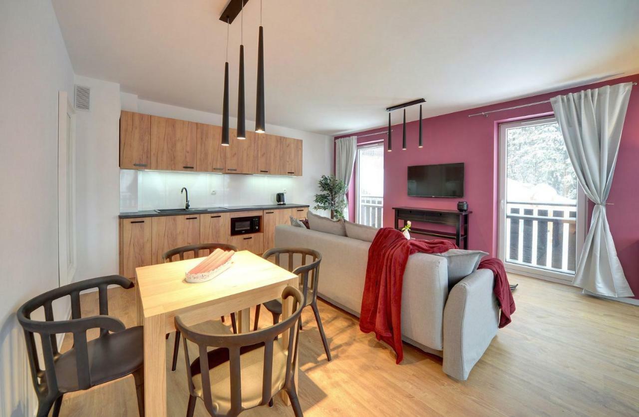 Wrzos Karkonoszy Apartment ชกลาร์สกา ปอเรมบา ภายนอก รูปภาพ